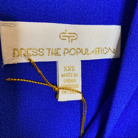 Dress The Population Norah Long Sleeve Mini Dress - Picture 10 of 10